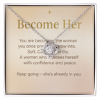 Become Her – Love Knot Necklace
