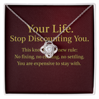 The Self-Worth Knot Necklace