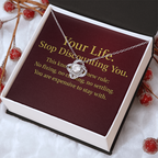 The Self-Worth Knot Necklace
