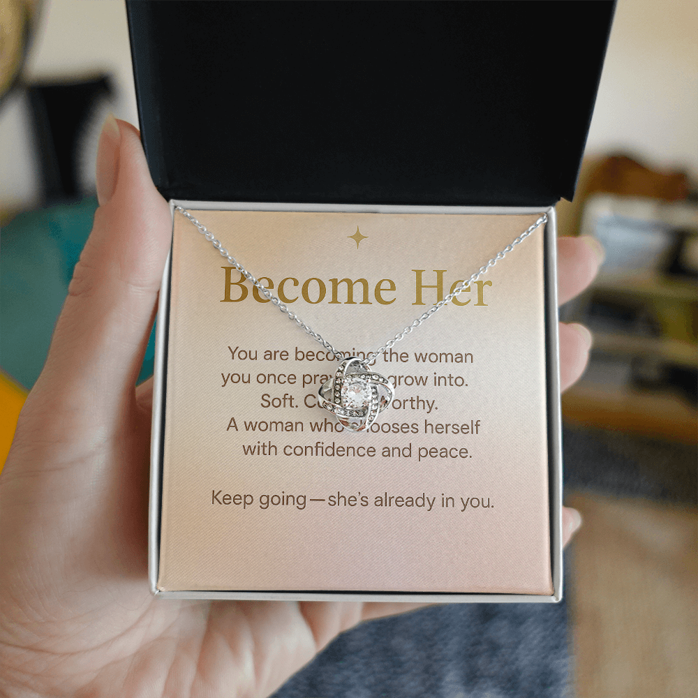 Become Her – Love Knot Necklace