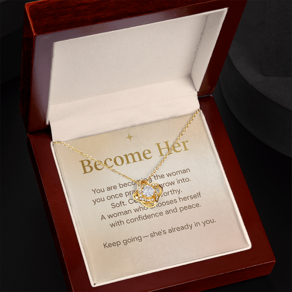 Become Her – Love Knot Necklace